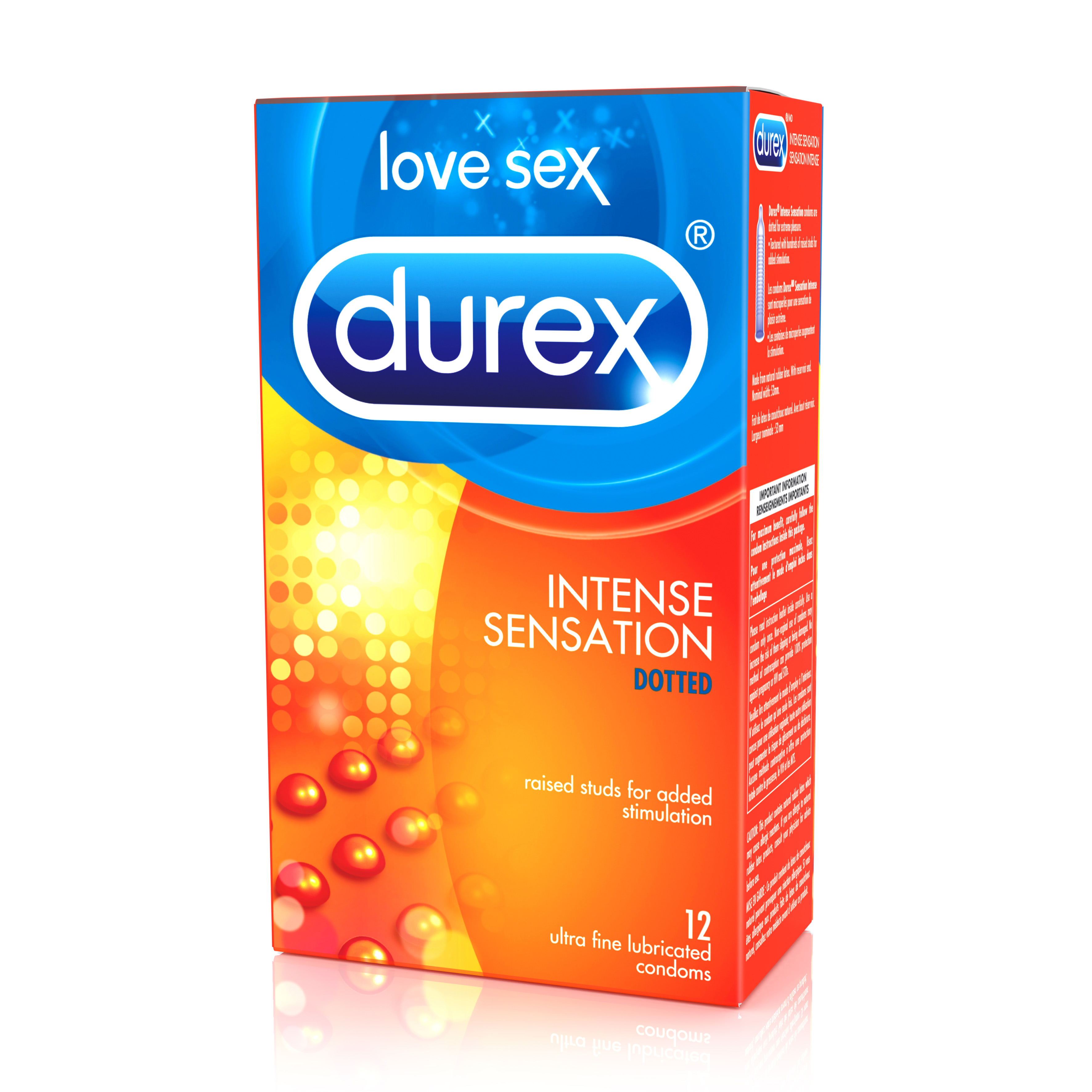 DUREX Intense Sensation Dotted Condoms Canada